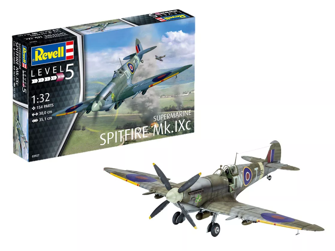 03927 Supermarine Spitfire Mk.IXc (1:32 Scale) Model Kit