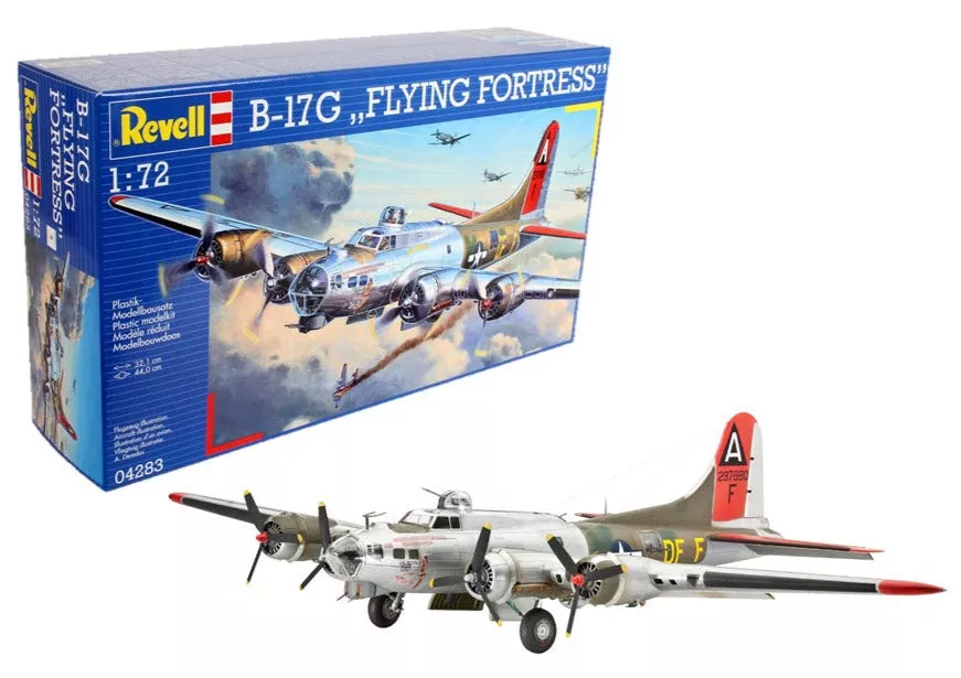 04283 B-17G “Flying Fortress” (1:72 Scale) Model Kit