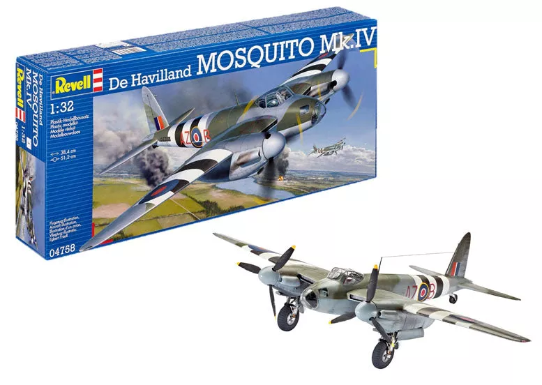 04758 De Havilland Mosquito Mk.IV (1:32 Scale) Model Kit