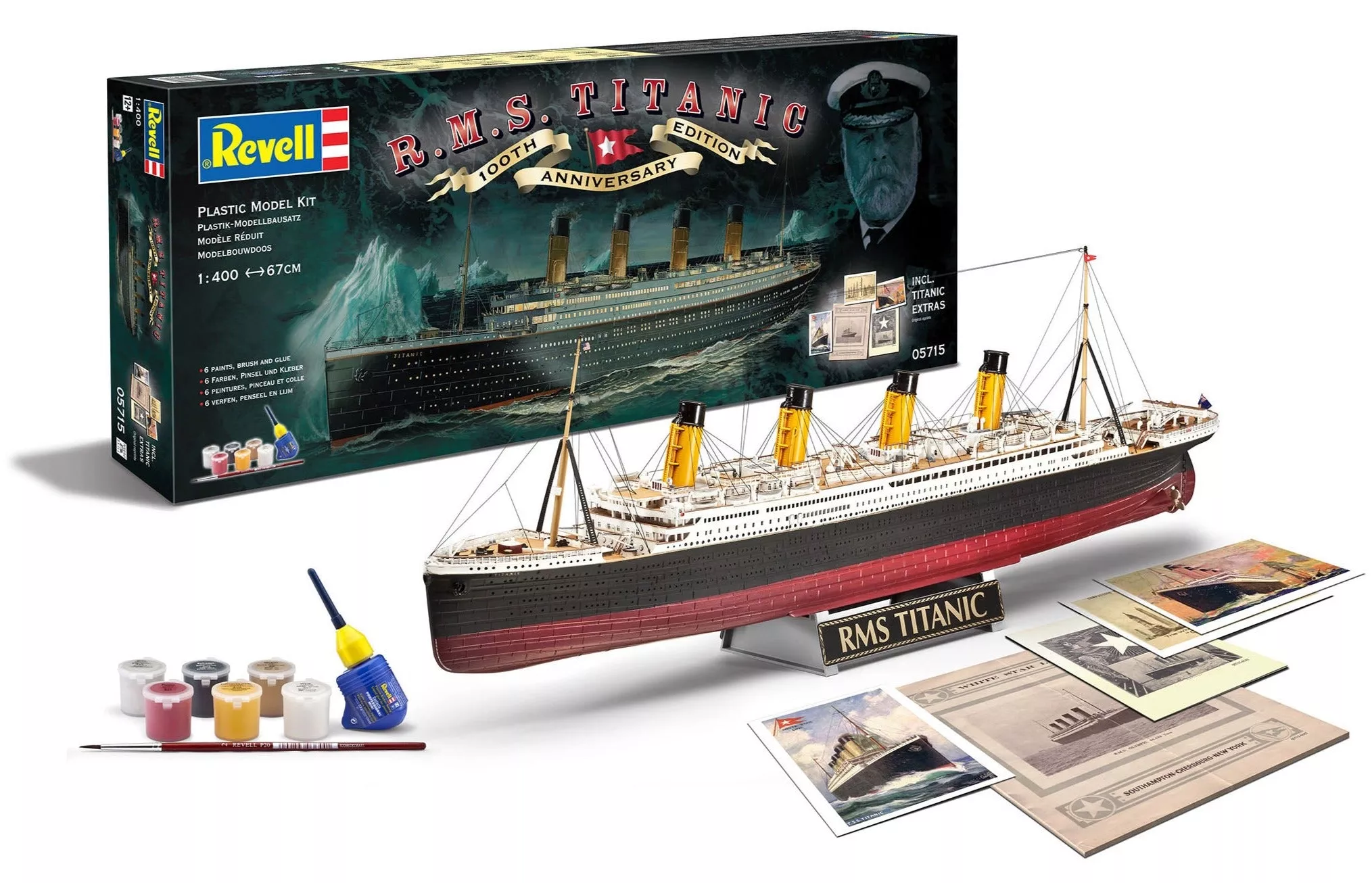05715 RMS Titanic 100th Anniversary Edition Gift Set (1:400) Model Kit