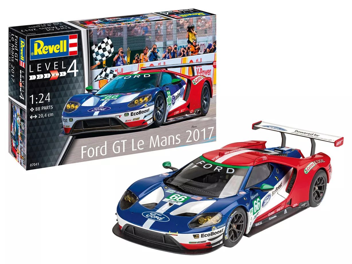 07041 Ford GT Le Mans 2017 (1:24 Scale) Model Kit