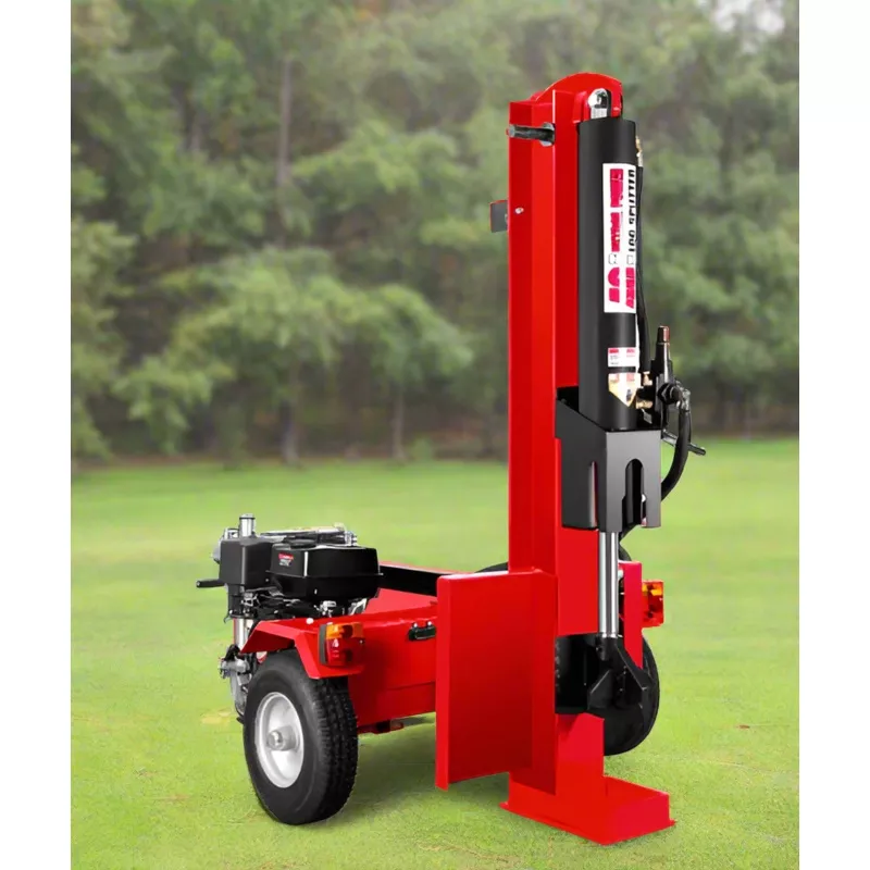 15 HP 40-Ton Hydraulic Log Splitter TrailerModel DRGL40TC