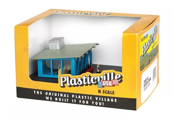 160-45709 – Drive-In Hamburger Stand (N Scale)