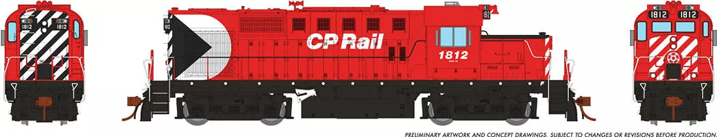 32564 RS-18u: CP Rail w/Multimark #1832 Diesel Locomotive