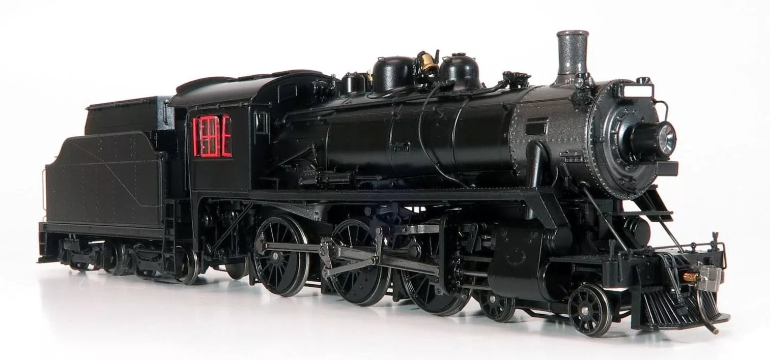 602514 HO D10 4-6-0: Unlettered – Low-mounted light – DCC Sound