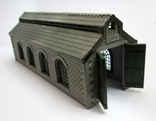 95654 NES1 Single Track Engine Shed Kit