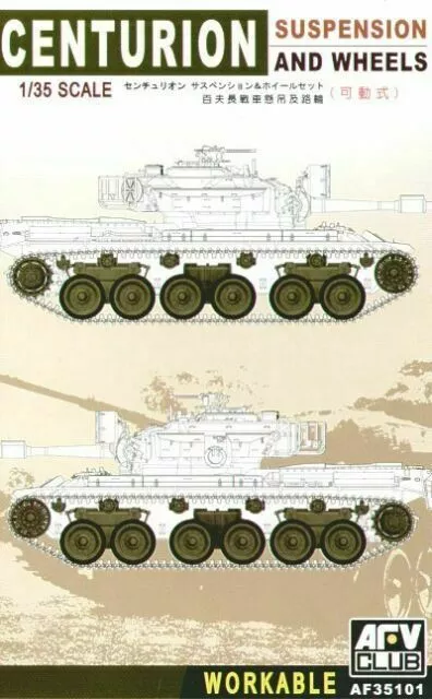 AFV Club AF35101 Raac Centurion Susp/Wheel 1:35