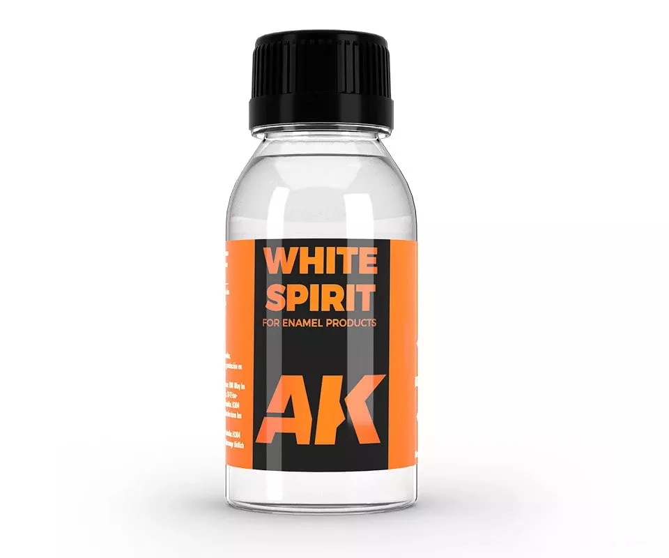 AK Interactive AK047 White Spirit for Enamel (also Track Cleaning) 100ml