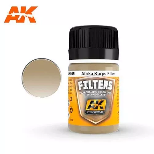 AK Interactive AK065 Weathering Filter for Afrika Korps Vehicles Enamel 35ml