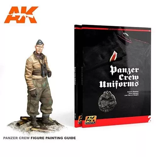 AK Interactive AK272 Panzer Crew Uniforms (AK Learning Series No2) English