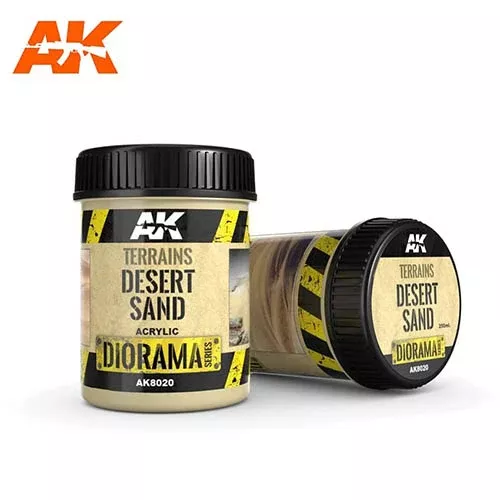 AK Interactive AK8020 Terrains Desert Sand 250ml (Acrylic)