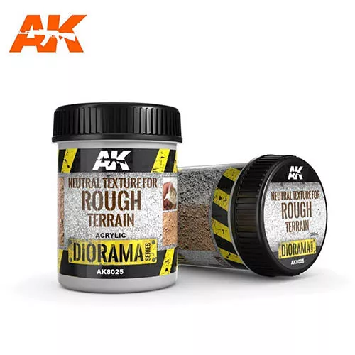 AK Interactive AK8025 Neutral Texture For Rough Terrains – 250ml – Base Product (Acrylic)