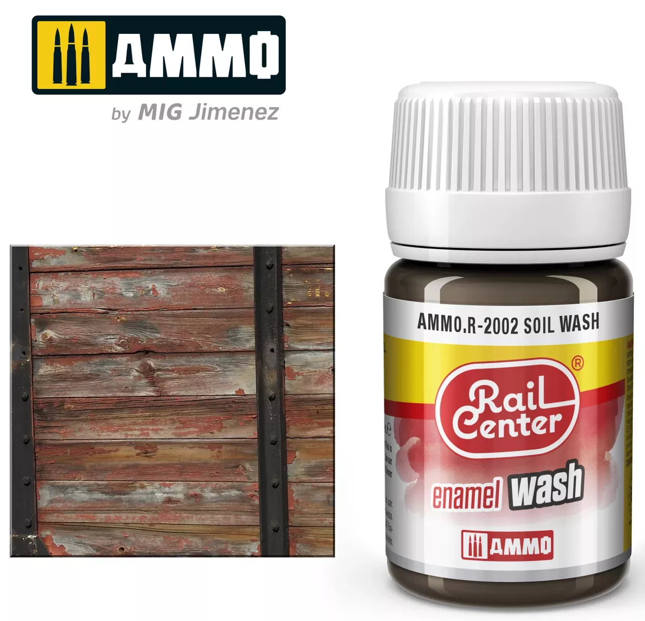 AMMO R2002 Soil Wash (35 ML)) Acrylic Paints By Mig Jimenez