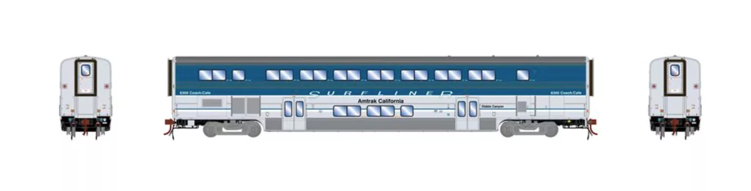 ATHG23789 Amtrak Surfliner Diner #6305 with Lights & Sound