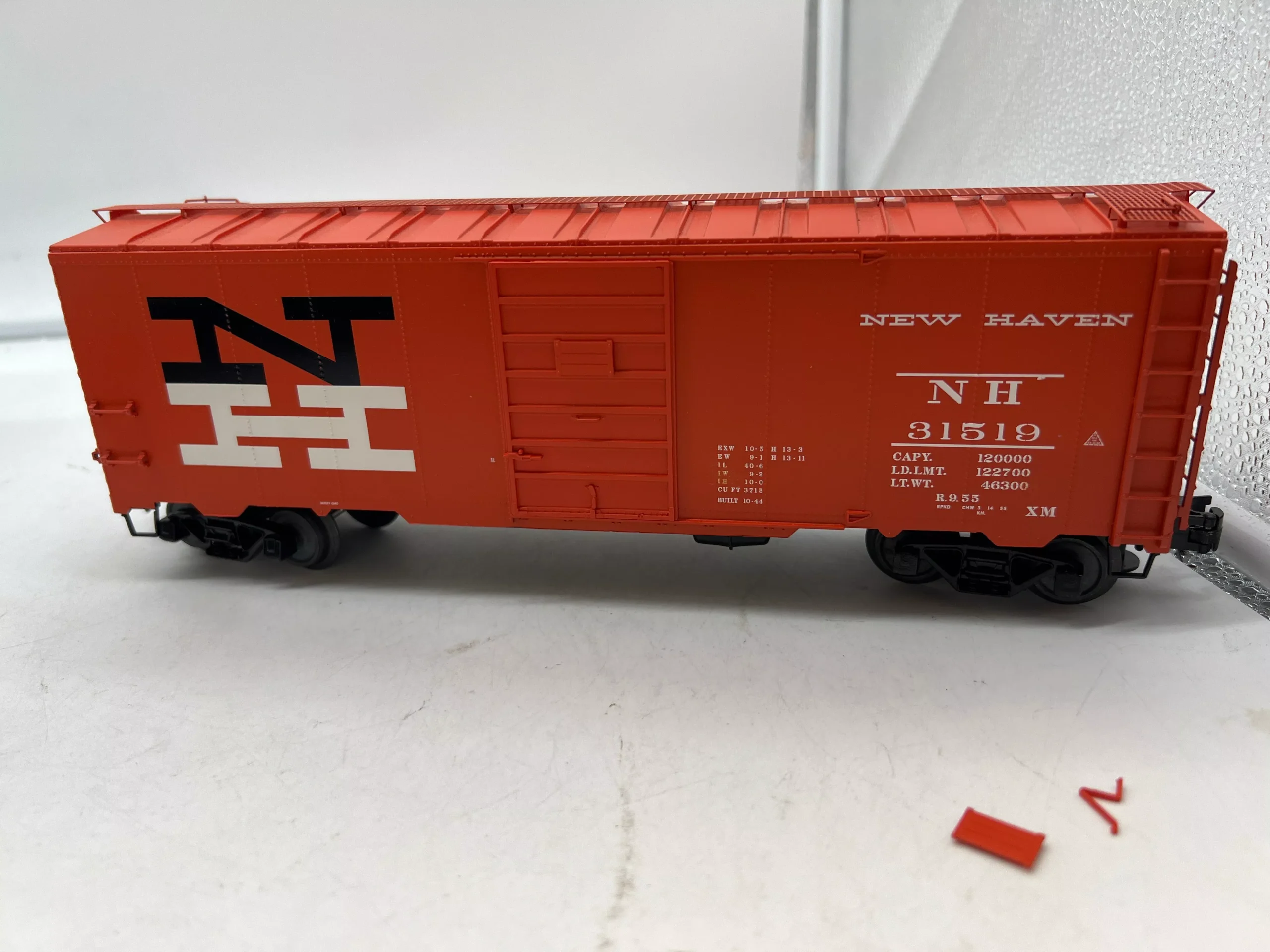 Atlas 8553-1 New Haven 40′ 1937 AAR Boxcar 31519 O SCALE Used as is