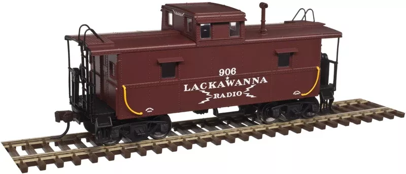 Atlas Trainman 20004590 HO Scale Center Cupola Steel Caboose Lackawanna DL&W 889 - NOS