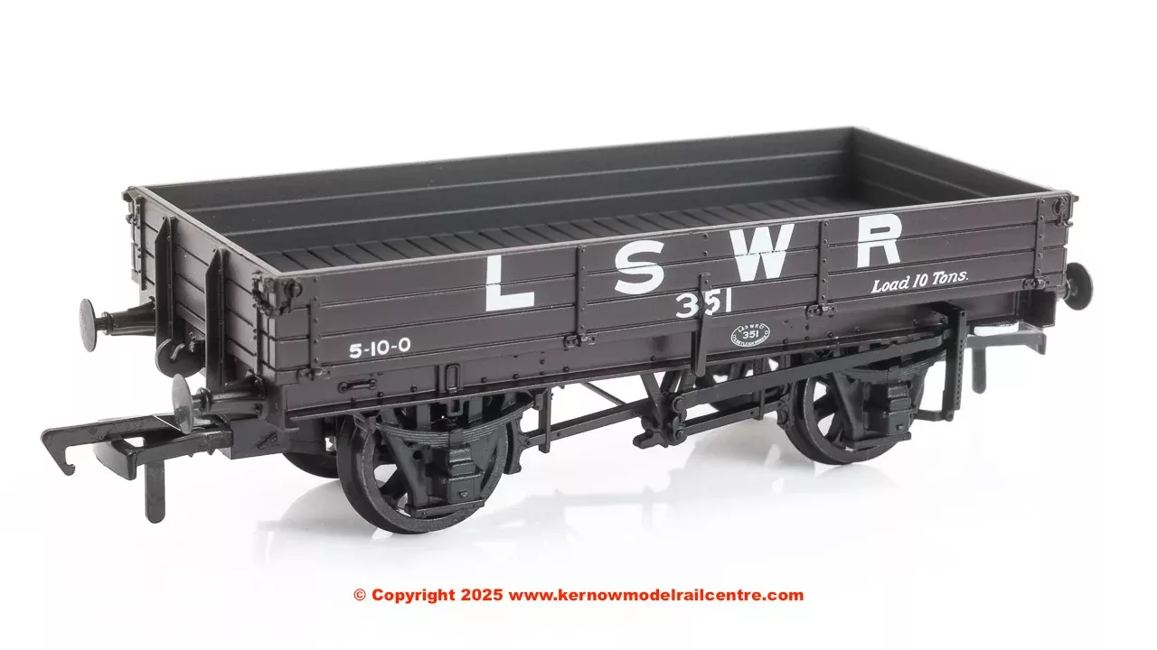 Bachmann 3 Plank Wagon number 351 LSWR Brown