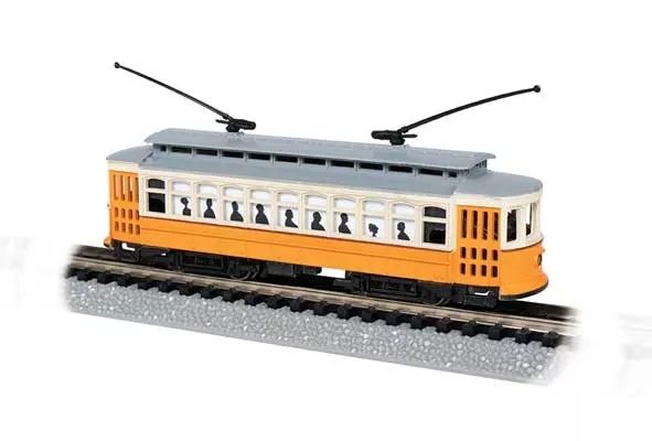 Bachmann 61089 N Brill Trolley Orange/Cream