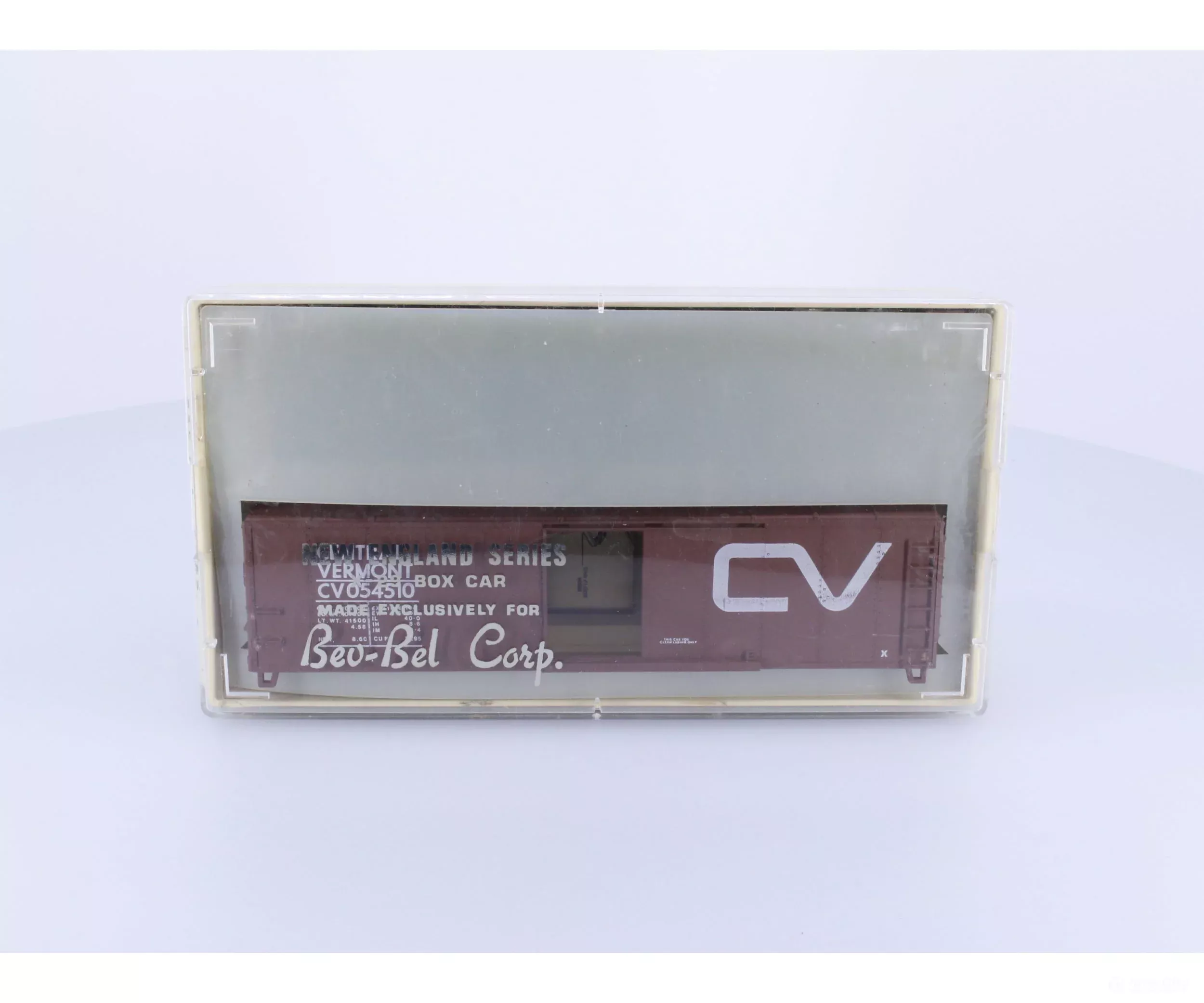 Bevbel 751 HO X-29 Box Car Vermont Railway (VTR) 054510 (2nd Hand)