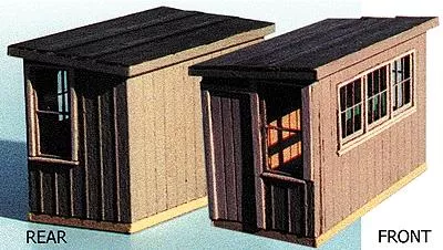 Blair Line 184 HO Scale House -- Kit - 3/4 x 1-3/4"1.9 x 4.3cm