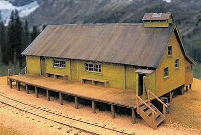 BTS 17475 O Scale West Side Lumber Co. Reynolds Cook House — Kit – Scale40 x 52′