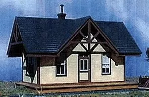 BTS (Better Than Scratch) 17400 O Scale Structure — Flagstop At Slapout