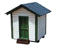 BTS (Better Than Scratch) 27112 HO Scale Tool Storage Shed — 1-5/8 x 2″ 4.1 x 5.1cm