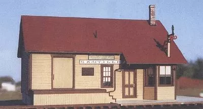 BTS (Better Than Scratch) 7123 S Scale Craftsman Kits - Saltillo Station -- 46' x 38'