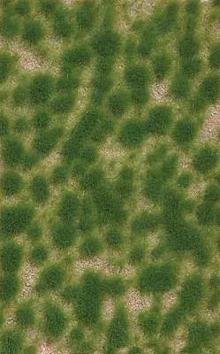 Busch 3516 A Scale Grass Tuft Sheet — Long Spring Tufts