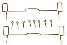 Cal-Scale HO 522 SW/GP/SD Coupler Lift Bar (2-Pack)