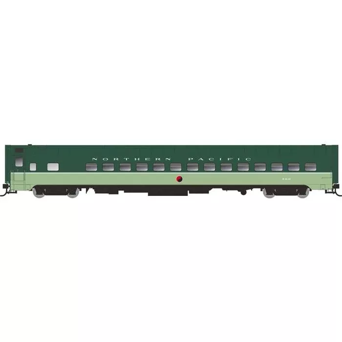 **CANCELLED PROJECT** PREORDER Rapido HO 197008 Northern Pacific pullman Plan 7509 Day-Nite Coach, Northern Pacific #594