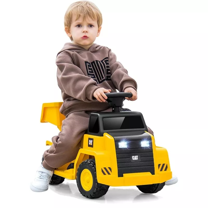 Caterpillar 6V Electric Ride-On Dump Truck for Kids