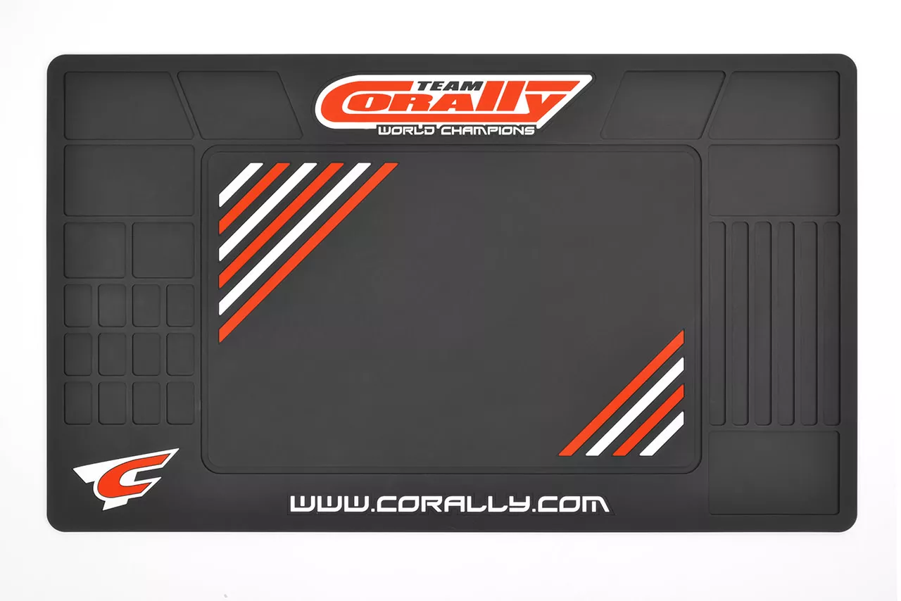 COR90280Team Corally Rubber Pit Mat (Team Corally)