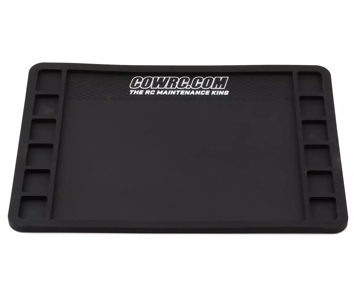 CPP-R14016397Screw Catcher Carbon Series Rubber Pit Mat (12"x16") (Cow RC)