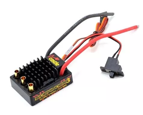 CSE010-0115-00Sidewinder 3 Waterproof 1/10 Sport ESC (Castle Creations)