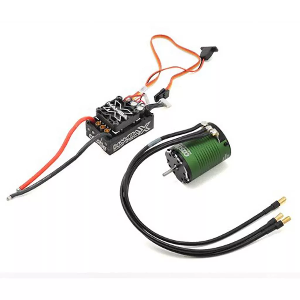 CSE010-0155-01 Mamba X Waterproof Sensored Brushless 1406-4600KV Combo, Sensored, 25.2V (Castle Creations)