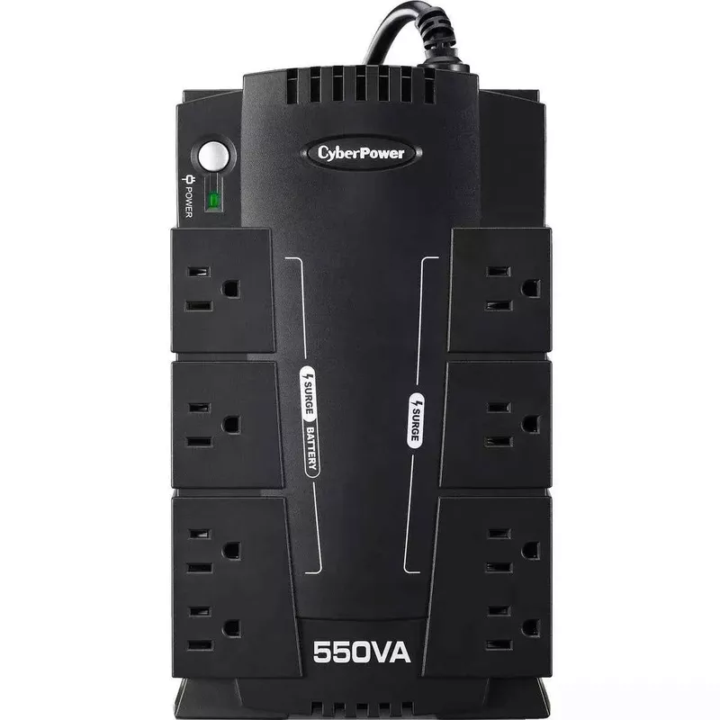 CyberPower Surge Protection & Amp; Battery Backup – Model CP550SLG