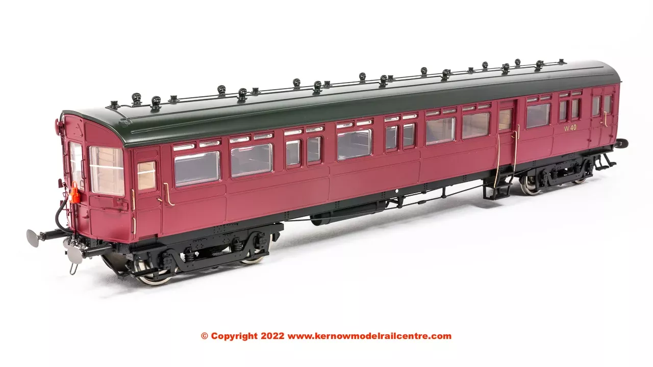 Dapol Autocoach number 40 in BR Maroon livery