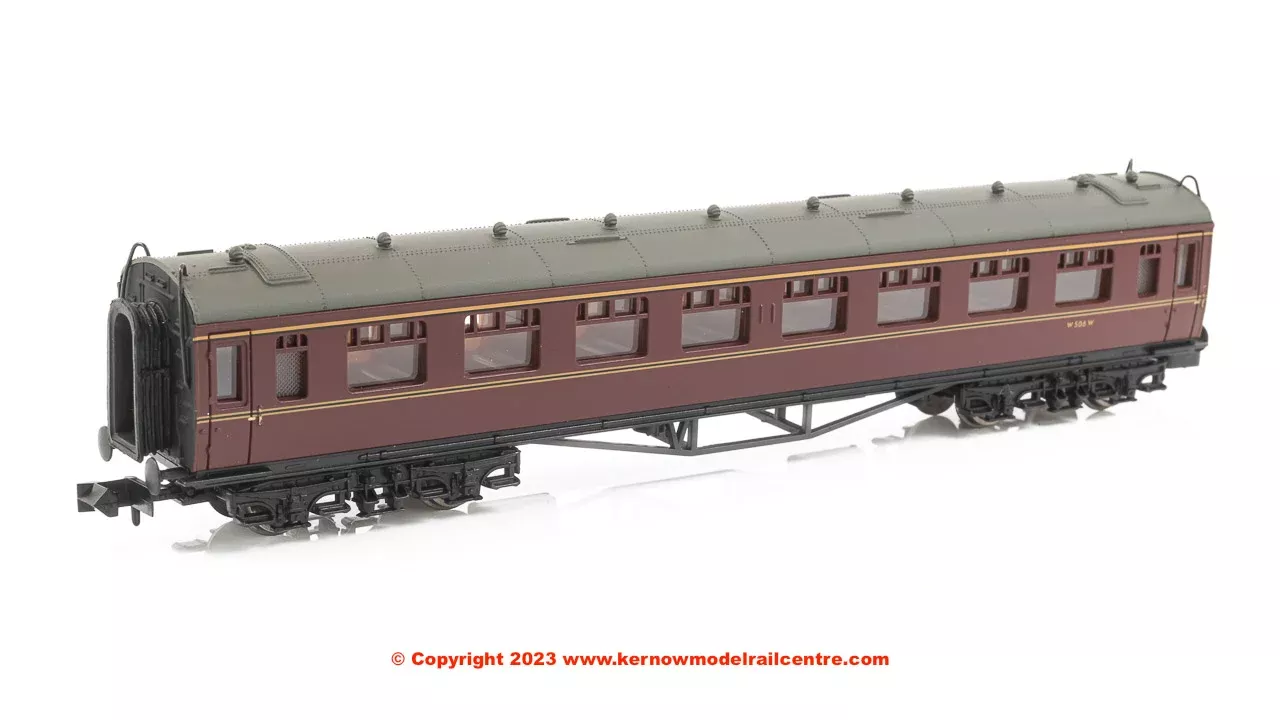 Dapol Collett Coach BR Second Maroon W506W