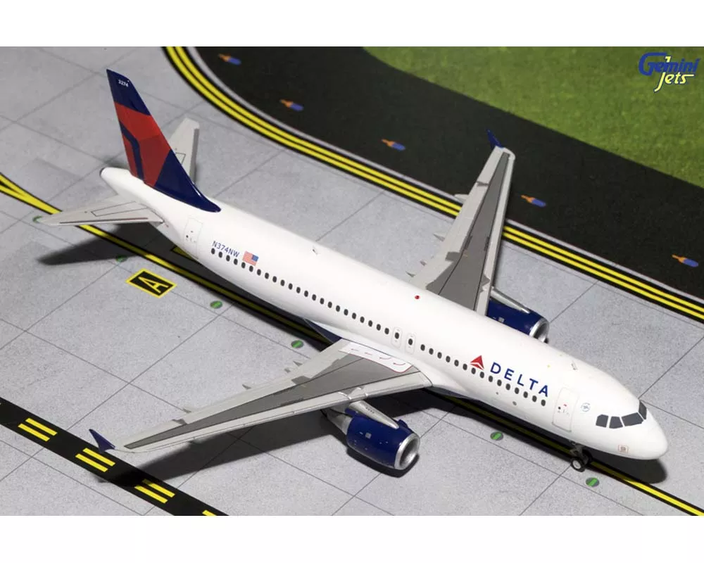 Delta A320-200 N374NW 1:200 Scale G2DAL328