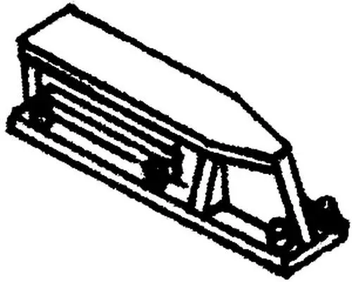 Details West 274 HO Scale Long Sinclair Radio Antenna (Set of 2)