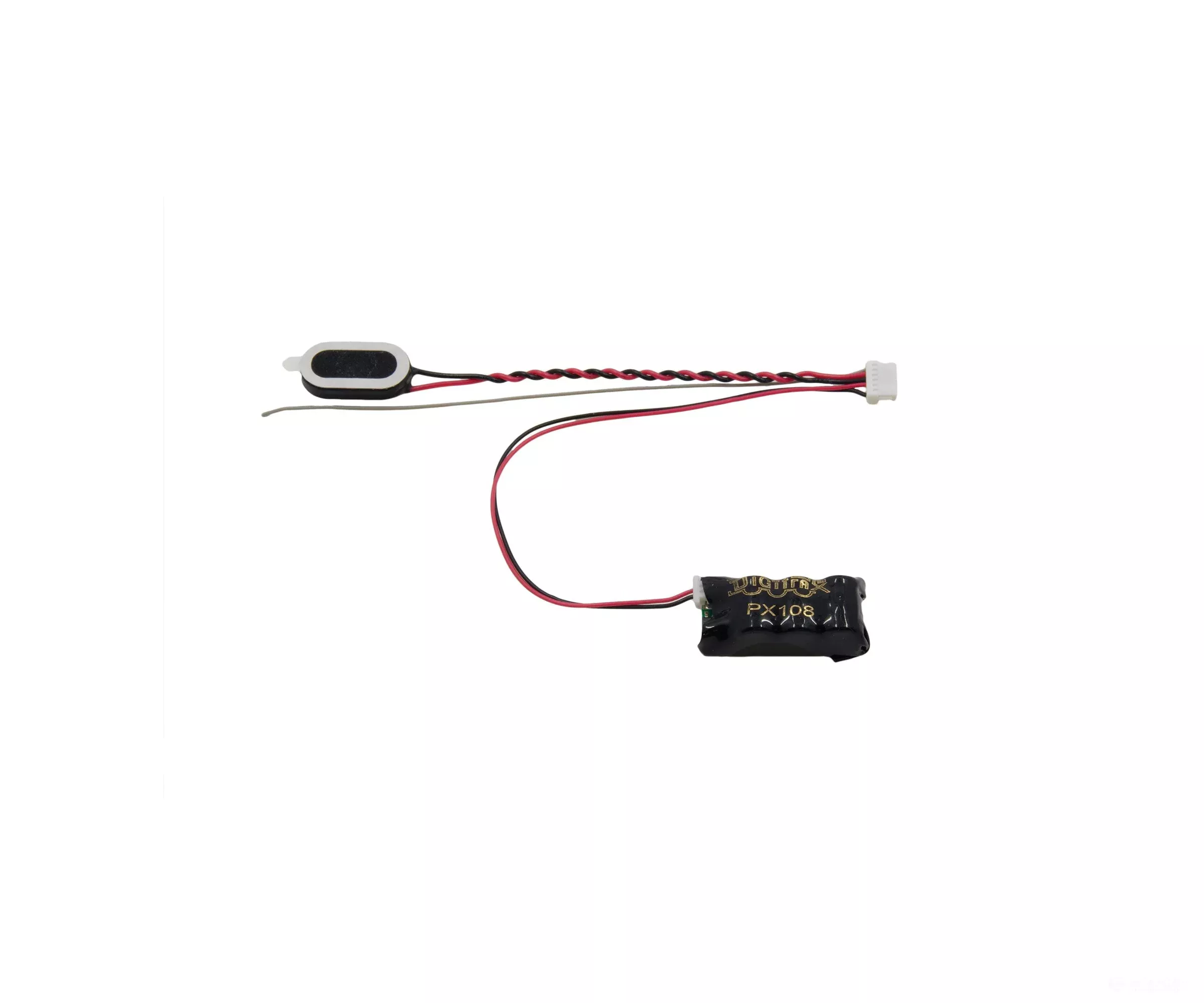 Digitrax PX108-6 Short Power Xtender for Series 6/7 Sound Decoder-6 Pin Harness