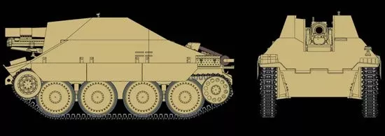 DML Military 6489 15cm s.Ig.33/2 JagdpanZer 1:35