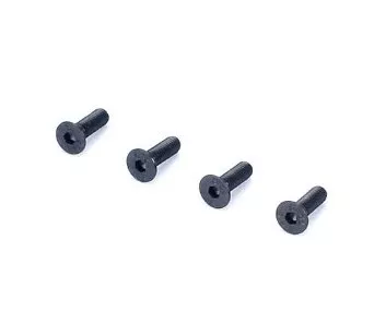 Dubro 2285 3.0x6mm Flat Head Socket Screws (Pack of 4)