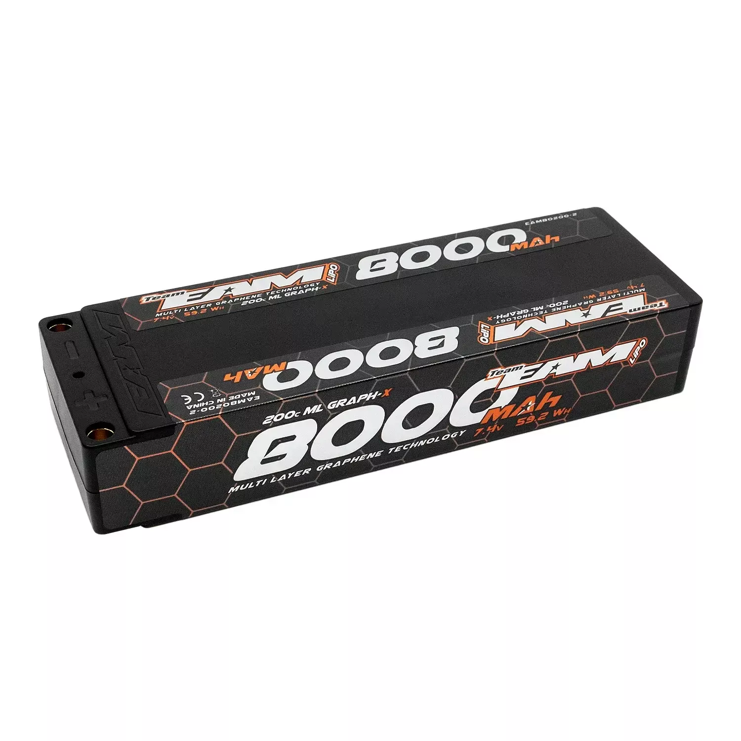 EAM80200-28000mah 200C ML Graph-X Formula Lipo Battery (Team EA Motorsports)