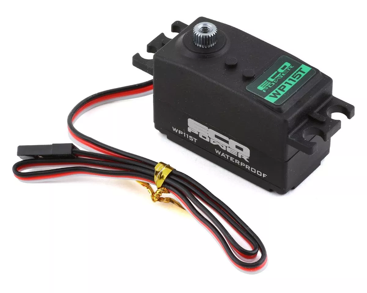 ECP-115TEcoPower WP115T Low Profile High Torque Waterproof Metal Gear Servo (High Voltage) (Eco Power)