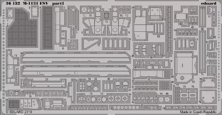 Eduard 36132 1/35 Armor- M1131 FSV for TSM