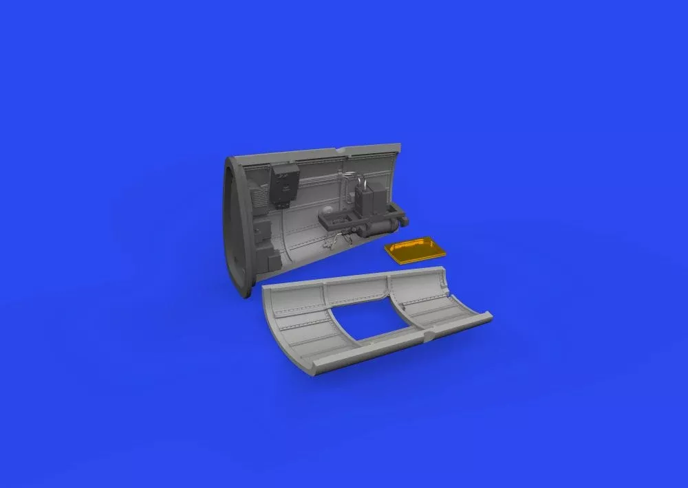 Eduard 672344 1/72 Aircraft- Bf109G Radio Compartment for EDU (Photo-Etch & Resi