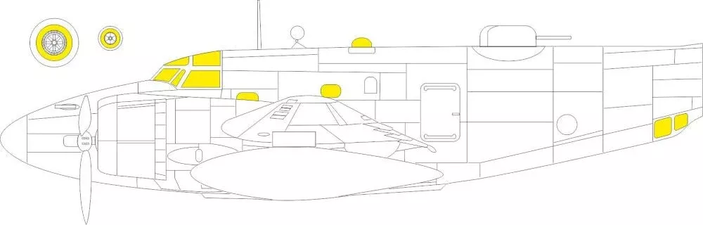 Eduard EX944 1/48 Mask Aircraft- PV1 for ACY