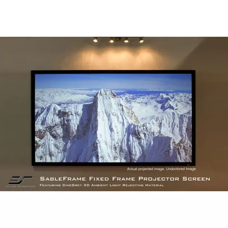 Elite Screens Sable Frame CineGrey 3D Series Projector Screen